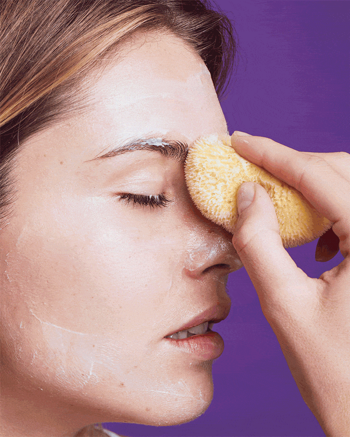 modalita uso spugna viso