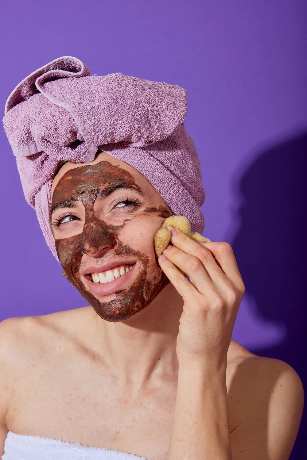 Maschera Torba Viso Applicazione