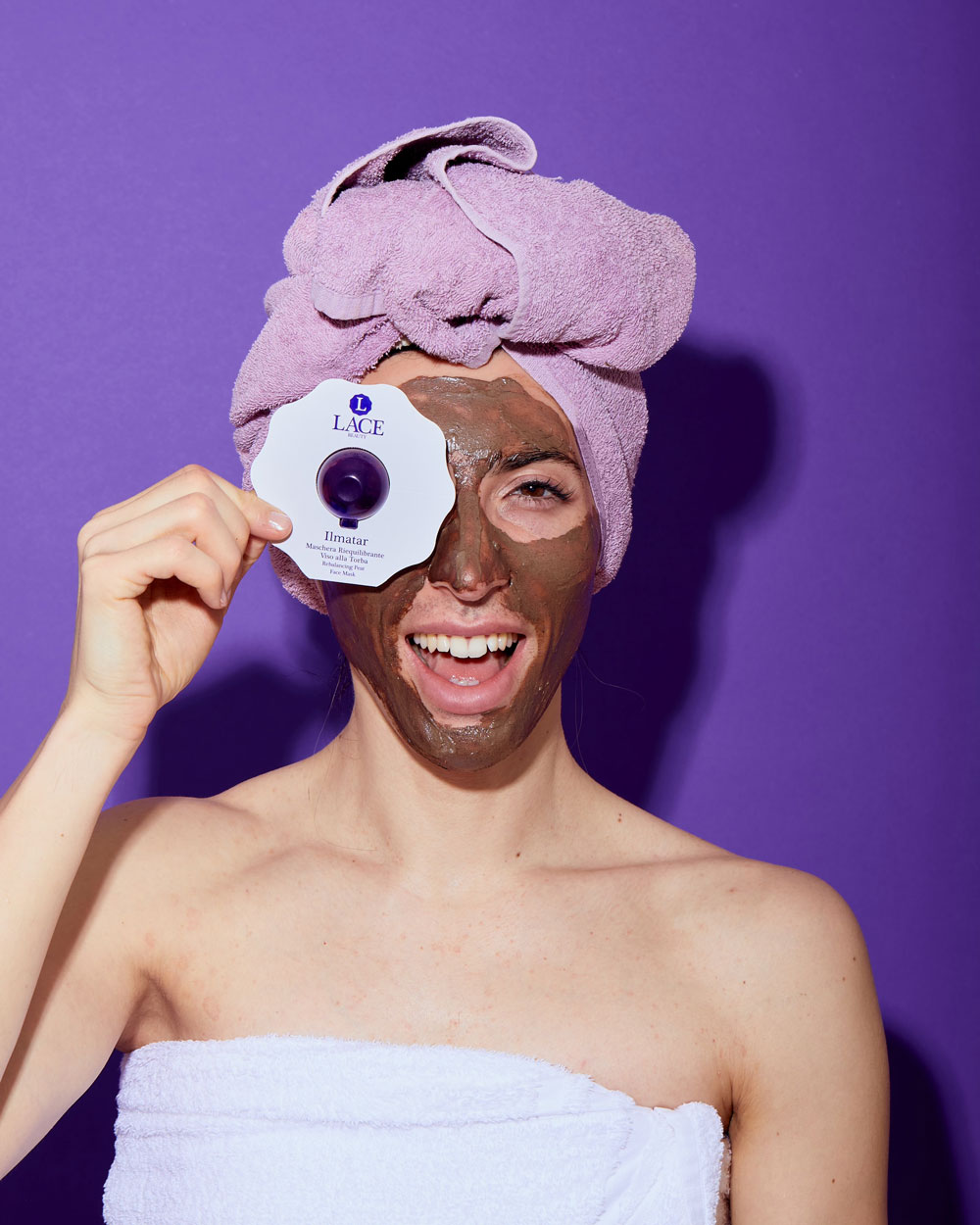 Maschera Torba Viso Pelle