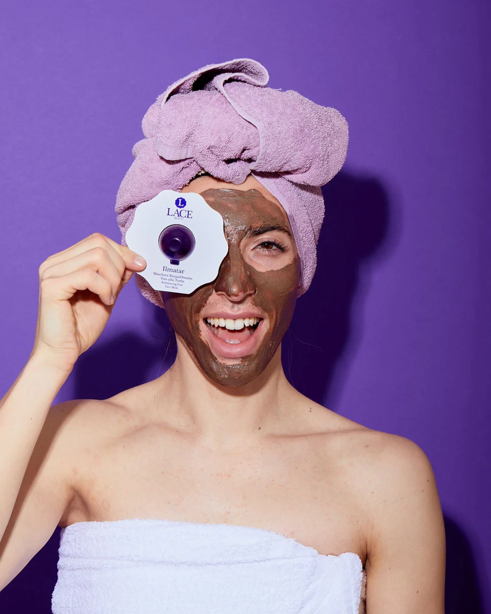 Maschera Torba Viso Pelle