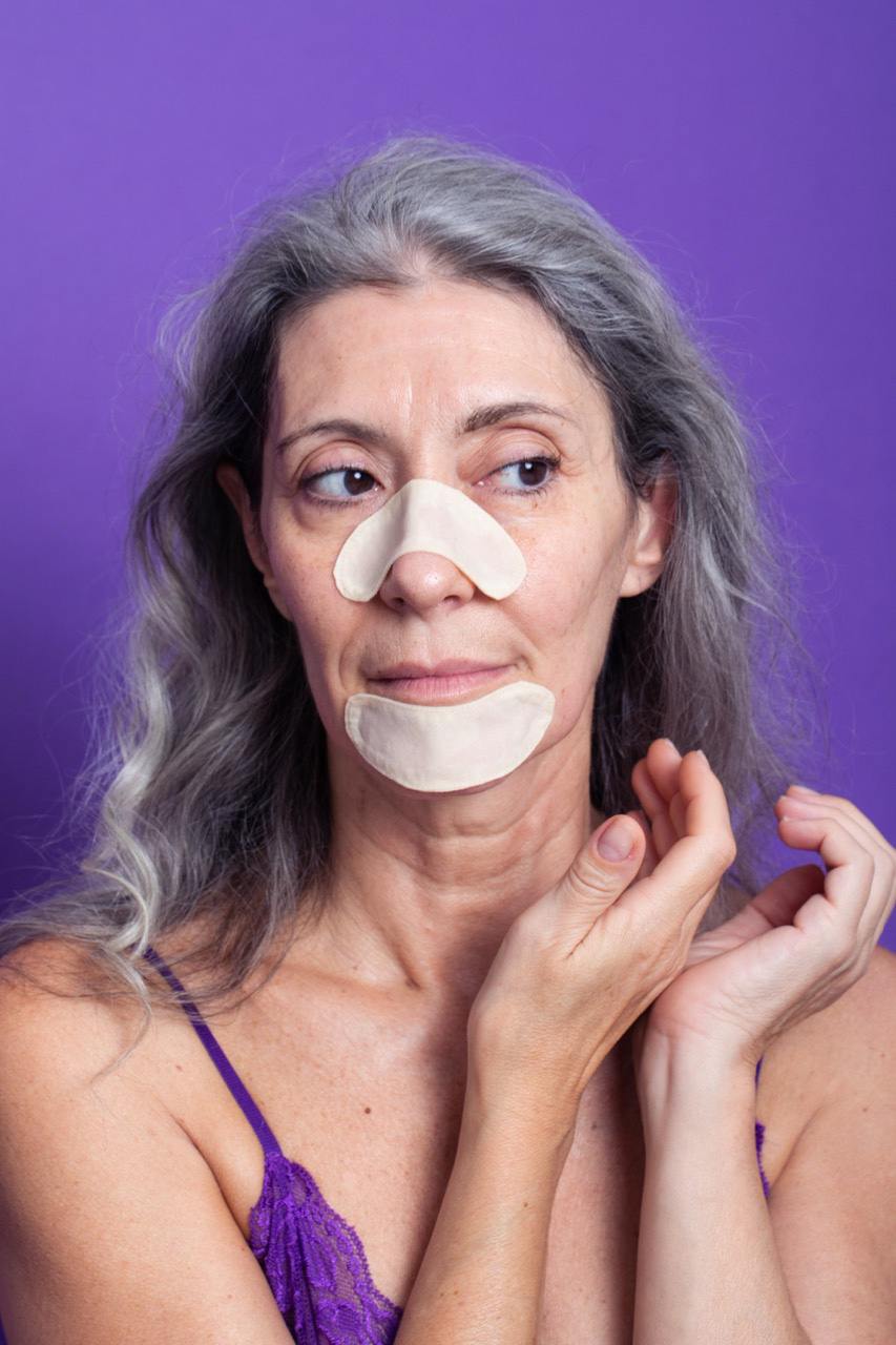Maschera Riutilizzabile Viso In Mussola Per Zona T
