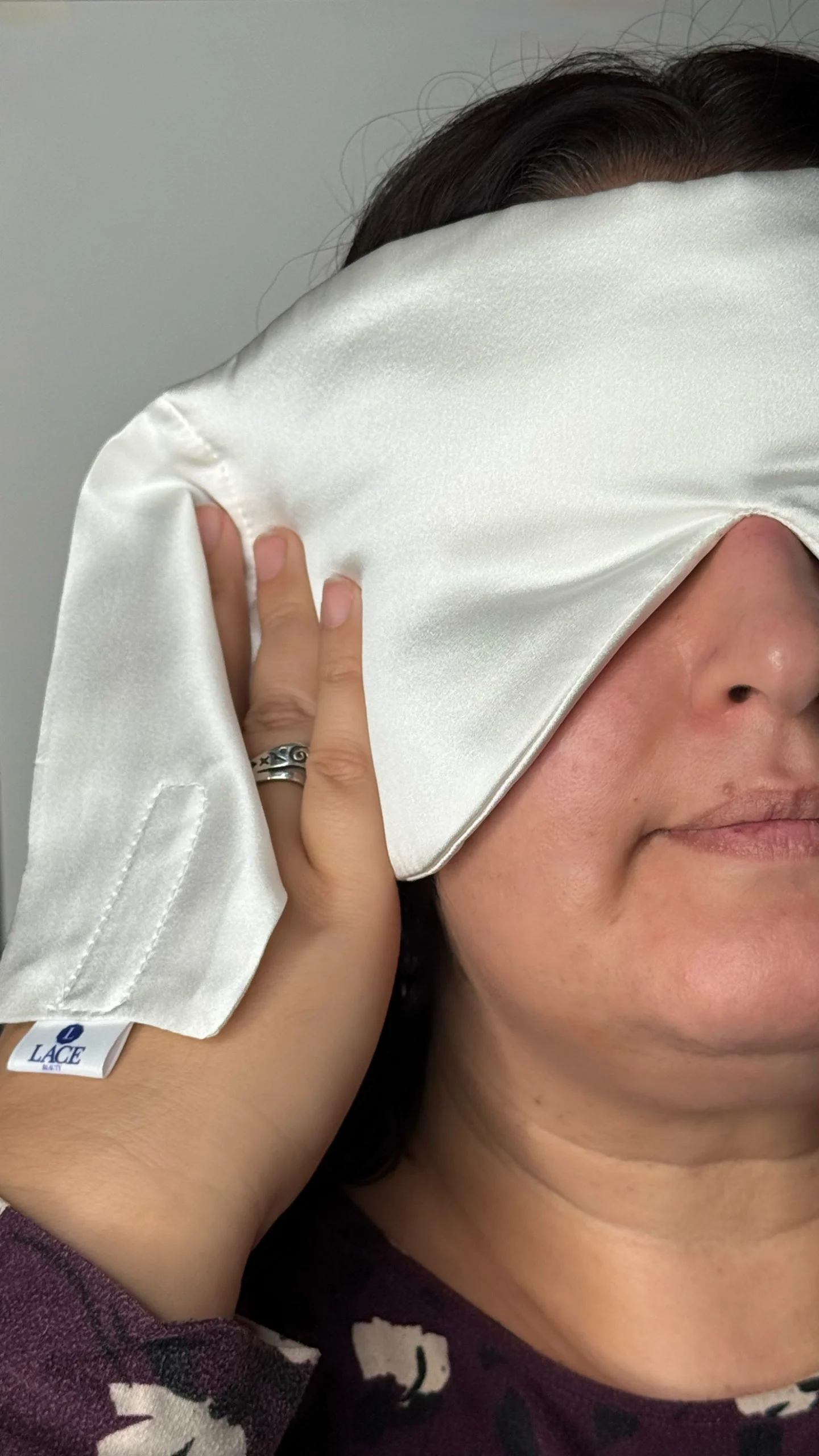Maschera Da Notte In Seta